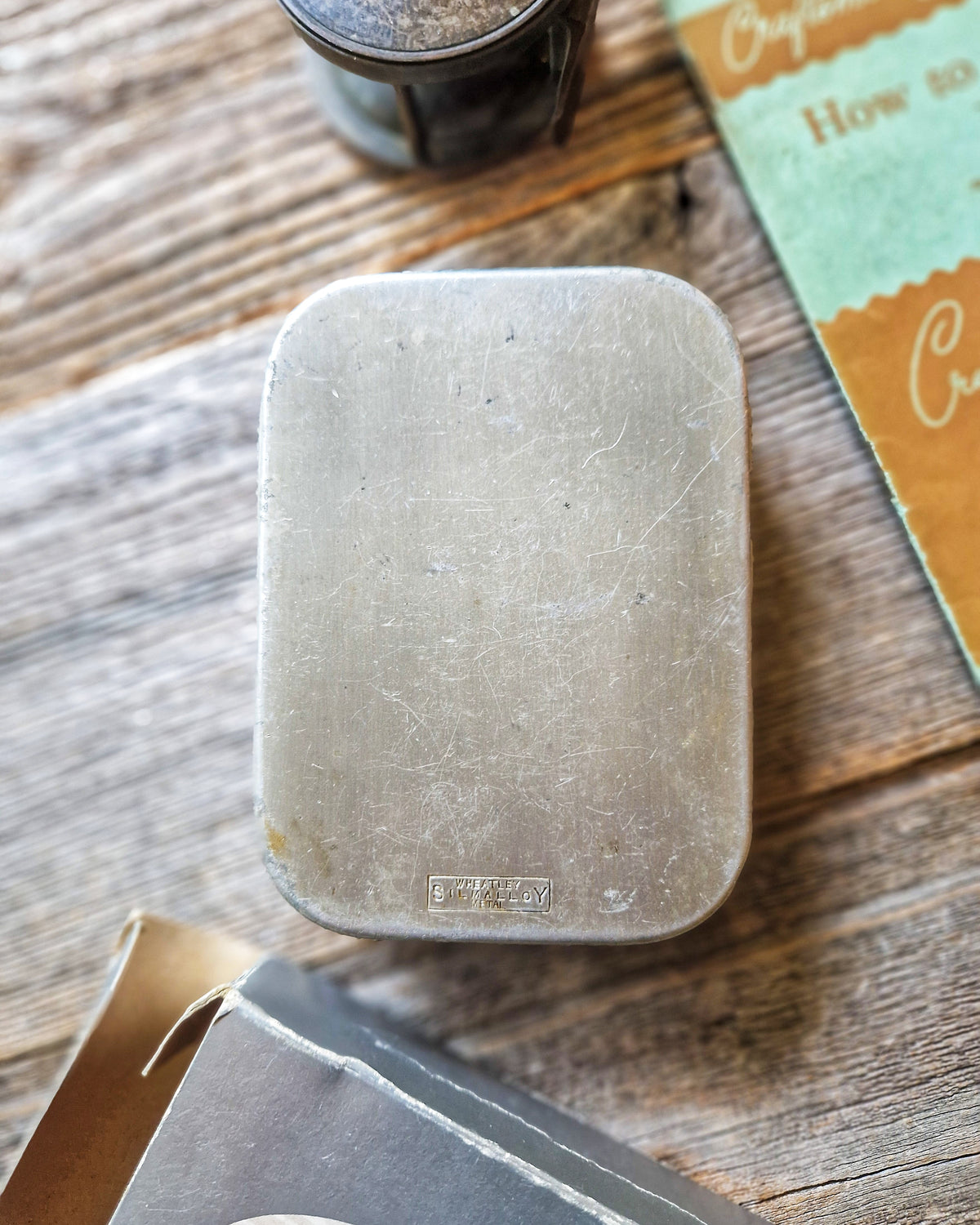 Vintage Wheatley Aluminum Fly Box Model 1407F with 68 Trout Flies | Silmalloy Case, c. 1985-1995