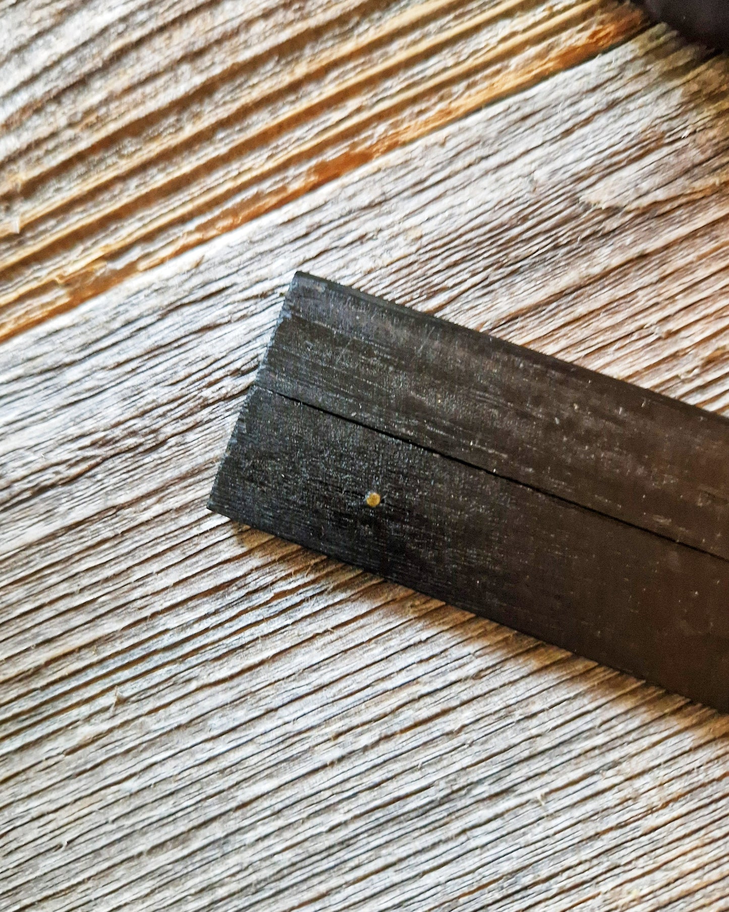 Antique 6-Inch Parallel Rule in Ebony & Brass c. 1880–1900 | English Drafting Instrument